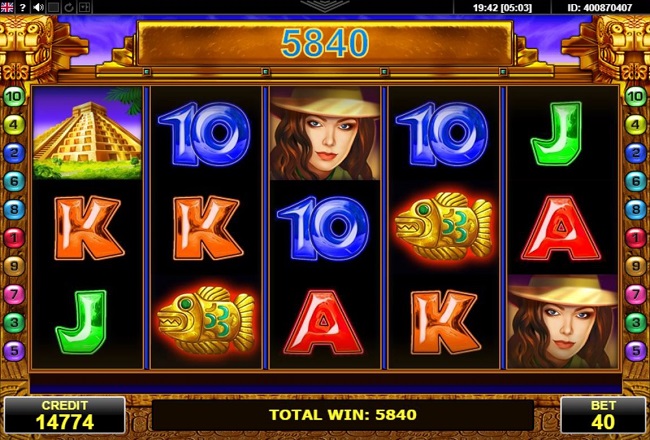 Игровой автомат Book of Aztec