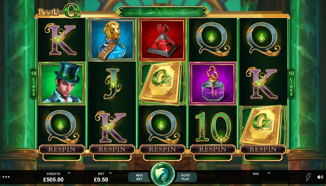 Игровой автомат Book of Oz